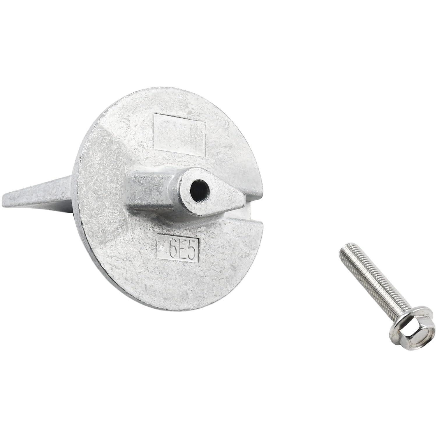 Notonmek 6E5-45371-01 Zinc Trim Tab Boat Outboard Engine Anode